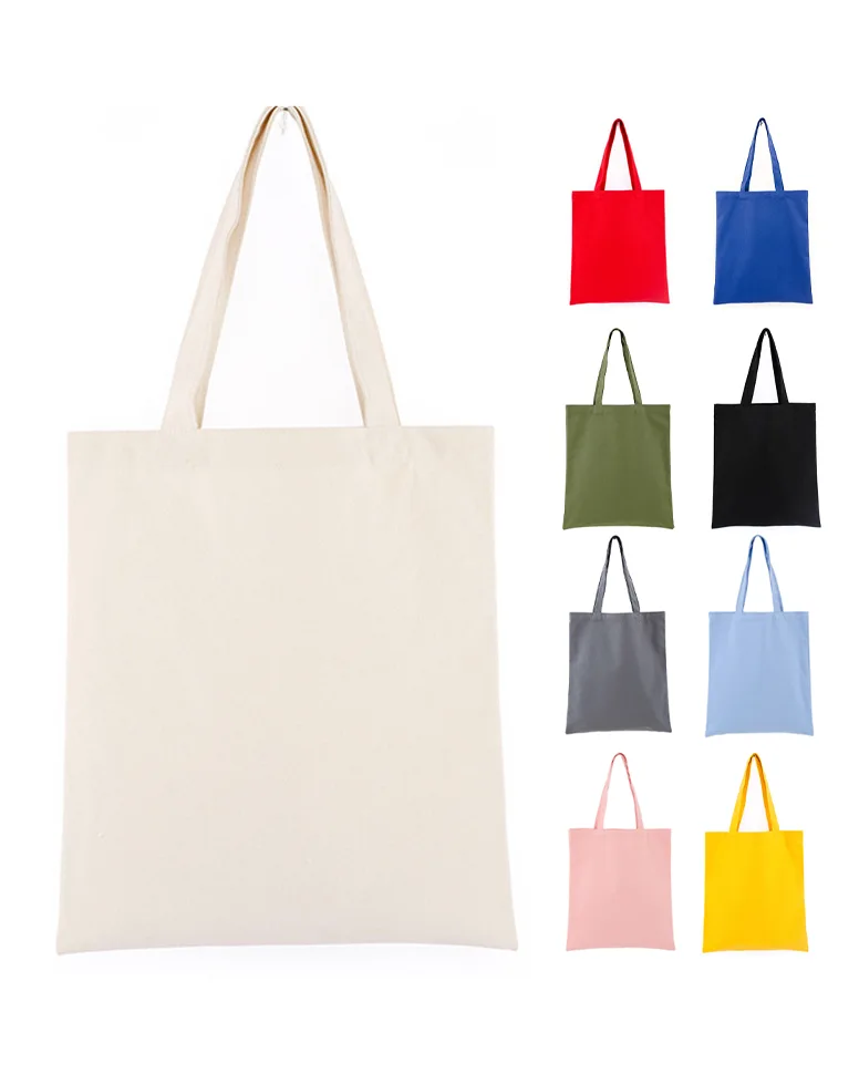 Blank Canvas Tote Reusable Bags Wholesale