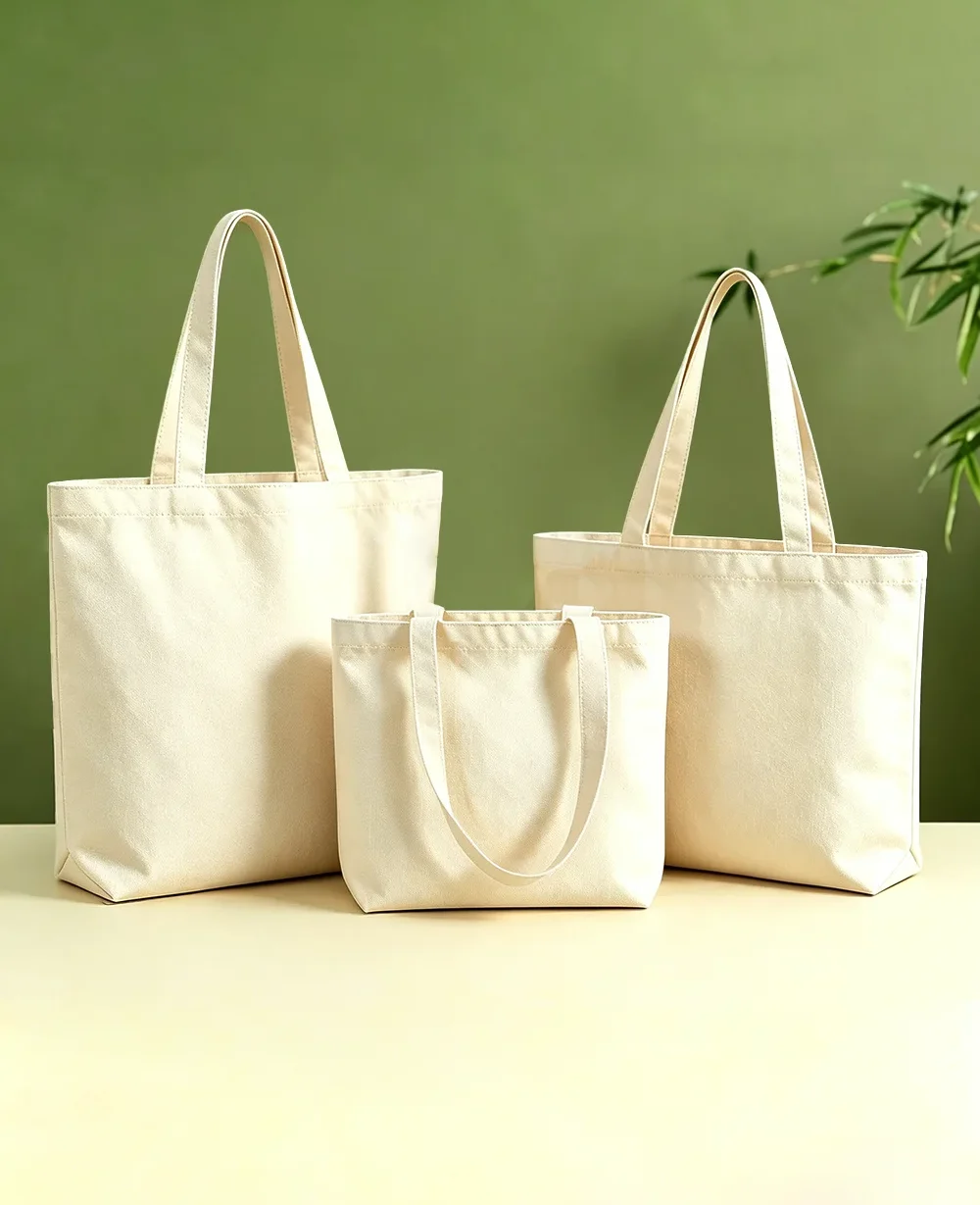 Heavy DIY Cotton Canvas Tote Handbag For Crafting