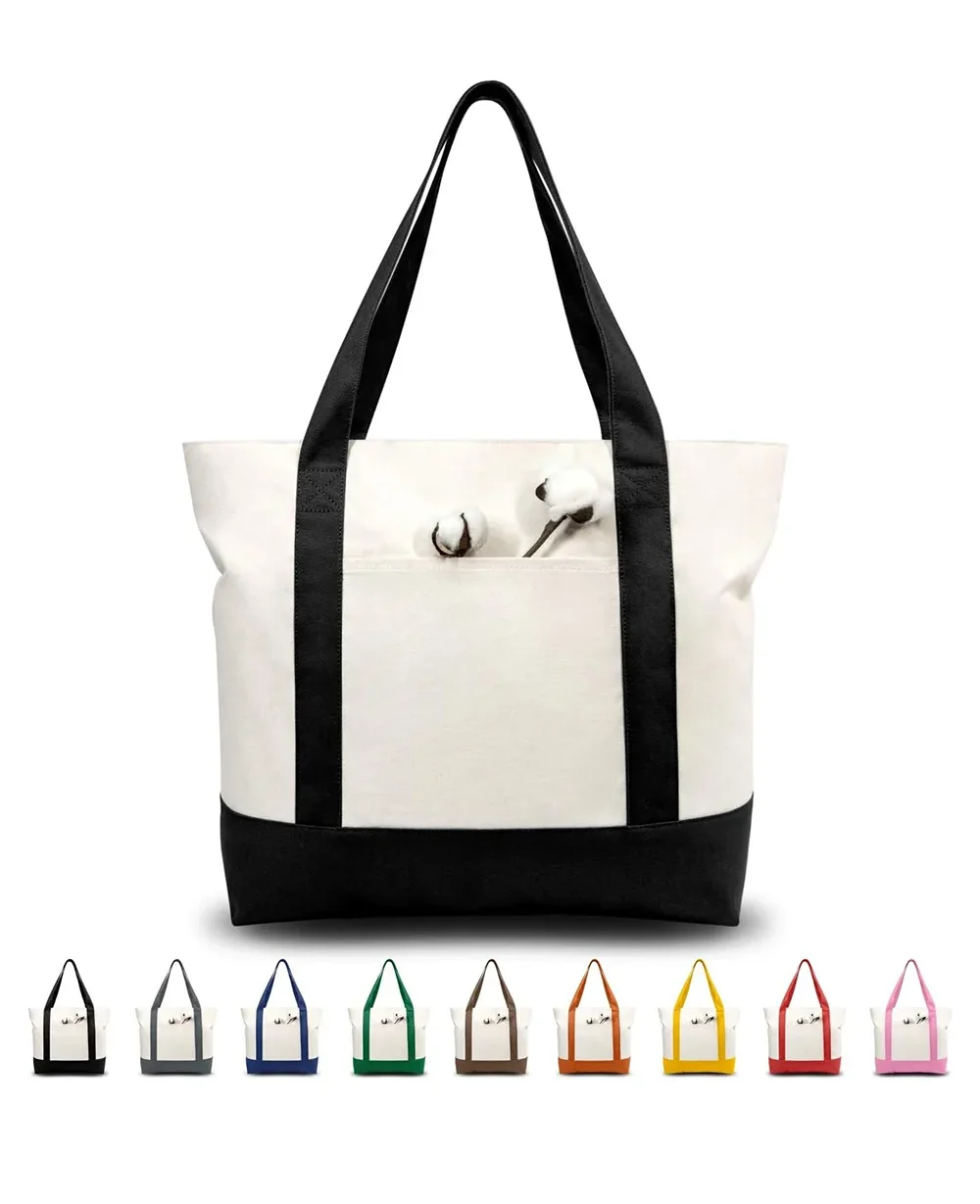 Reusable Grocery Canvas Sublimation Tote Bags Bulk