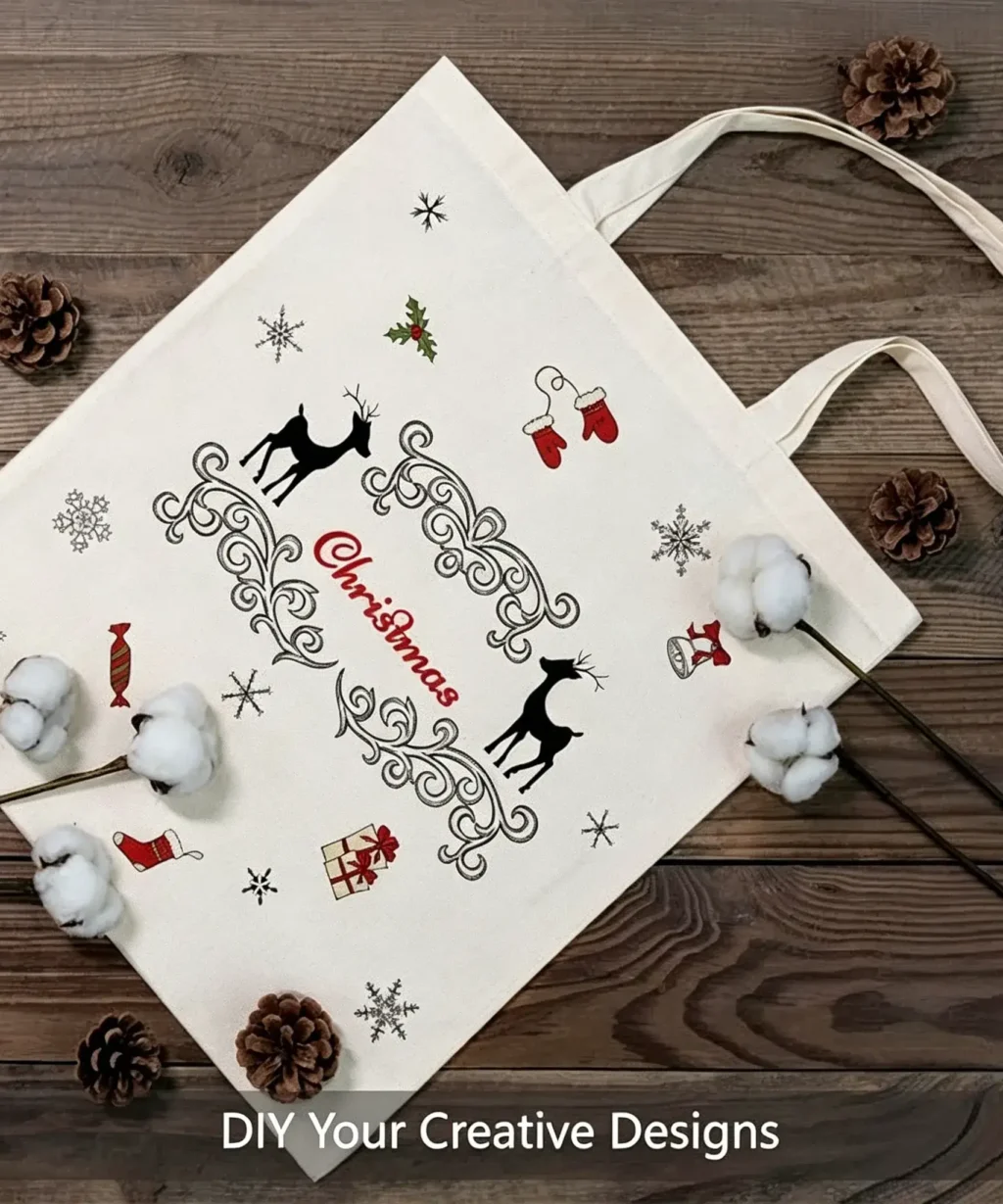 Basic Canvas Custom Tote Bags with Logo for Promotion Events