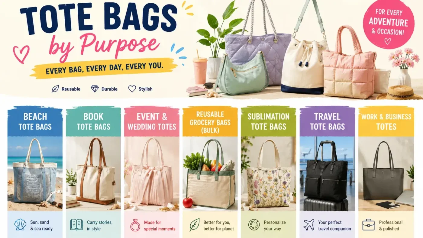 tote bags by purpose