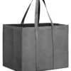 6Pcs Large Capacity Foldable Non Woven Shopping Bag for Groceries Promotion