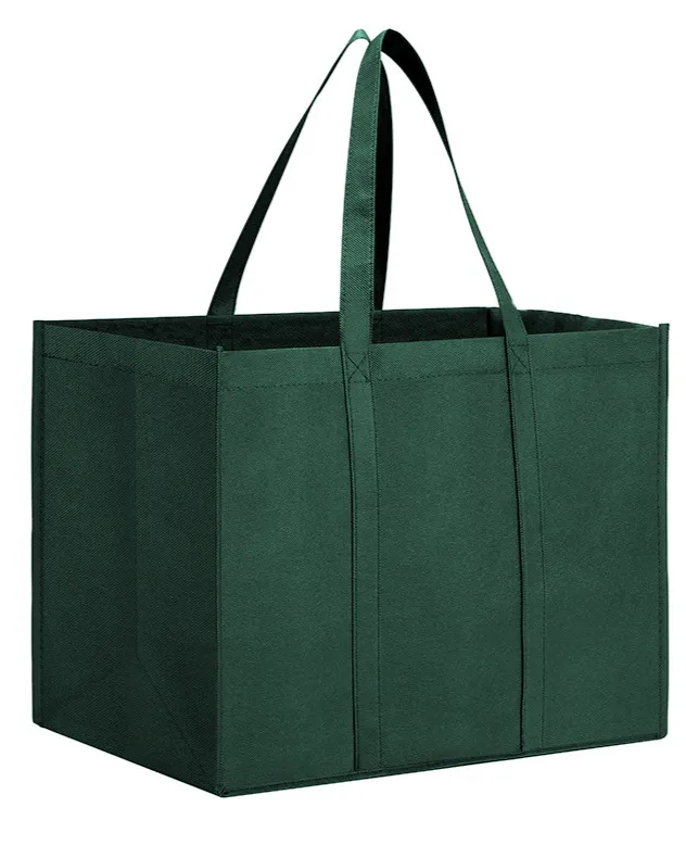 6Pcs Large Capacity Foldable Non Woven Shopping Bag for Groceries Promotion