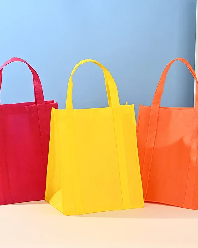 Colorful Non Woven Fabric Bags Shopping Gift Branding Bag