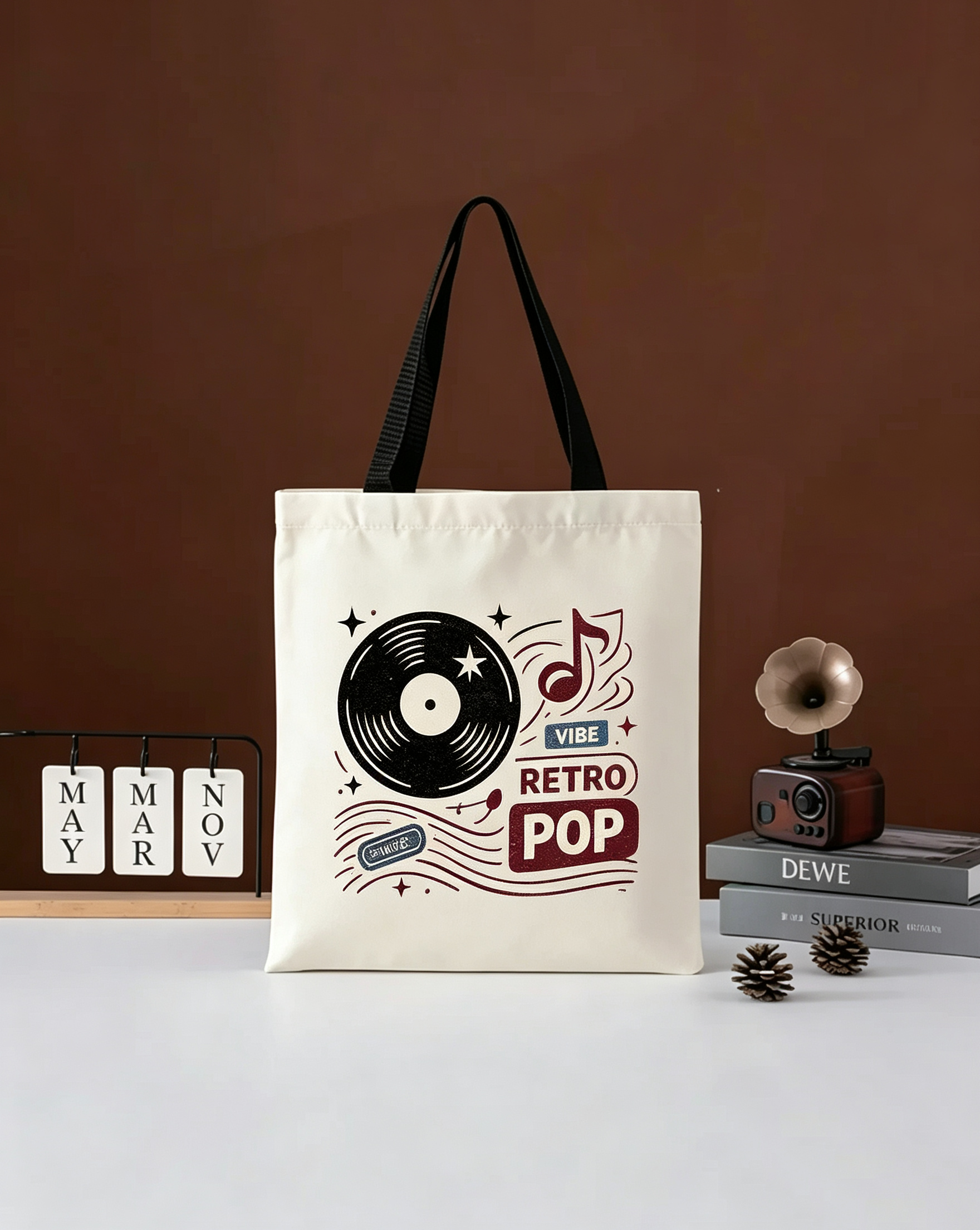 Economical Colorful Handles Blank DIY Personalized Cotton Tote Bags Main