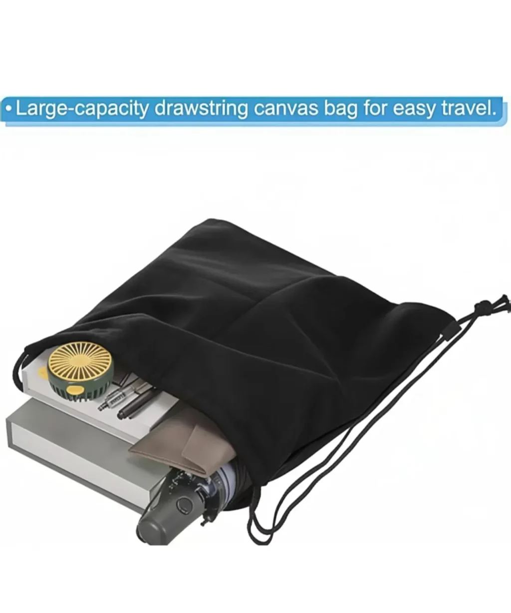 Large Heavy Duty Blank Canvas Drawstring Bags Backpack for Daily Use