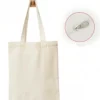 Multipurpose Blank Custom Canvas Zippered Tote Bags Three Colors