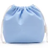 Portable Solid Color Custom Drawstring Storage Tote Bag for Essentials Crystals Cosmetics