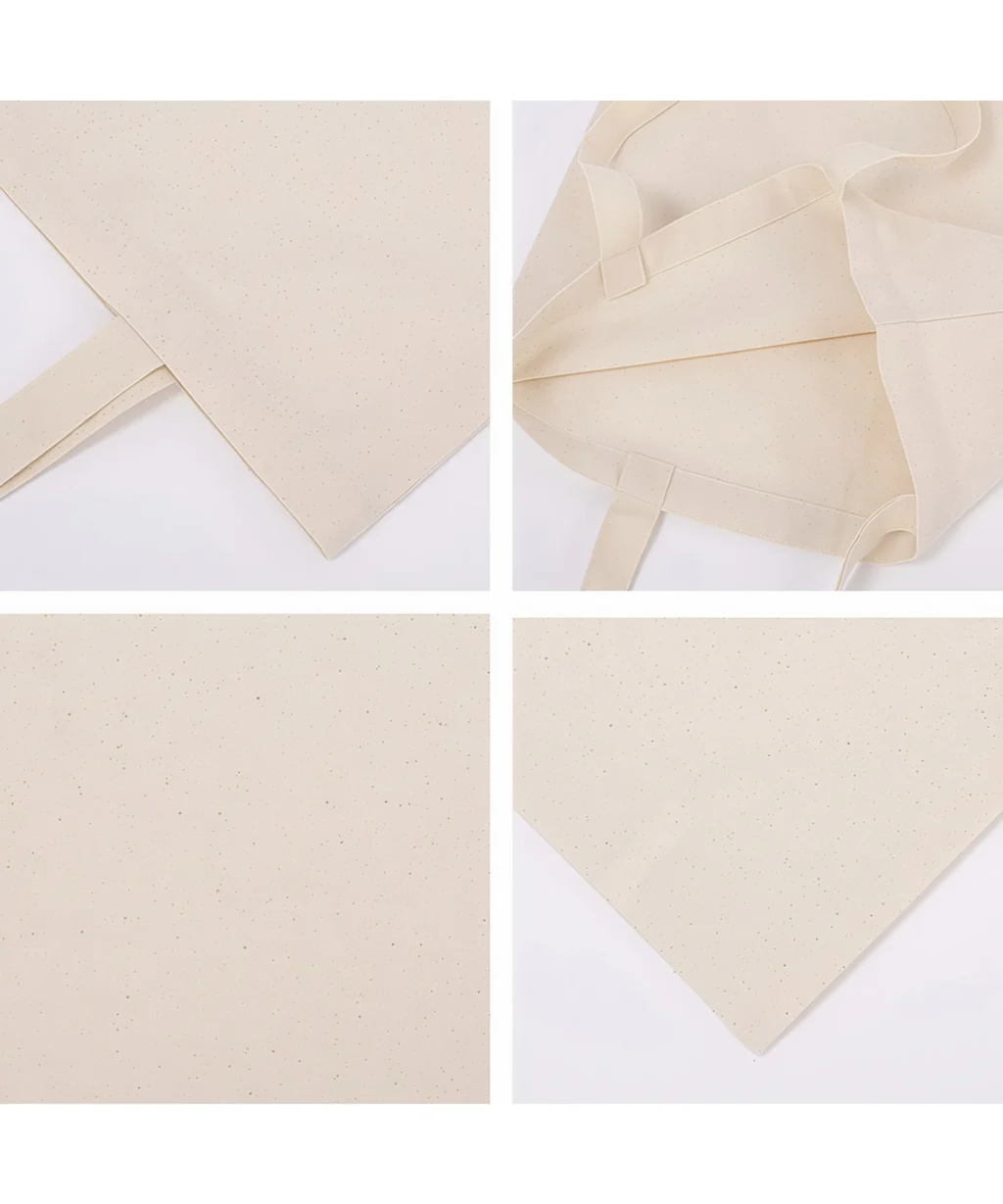 Simple Square Blank Custom Small Cotton Tote Bag for Daily Use