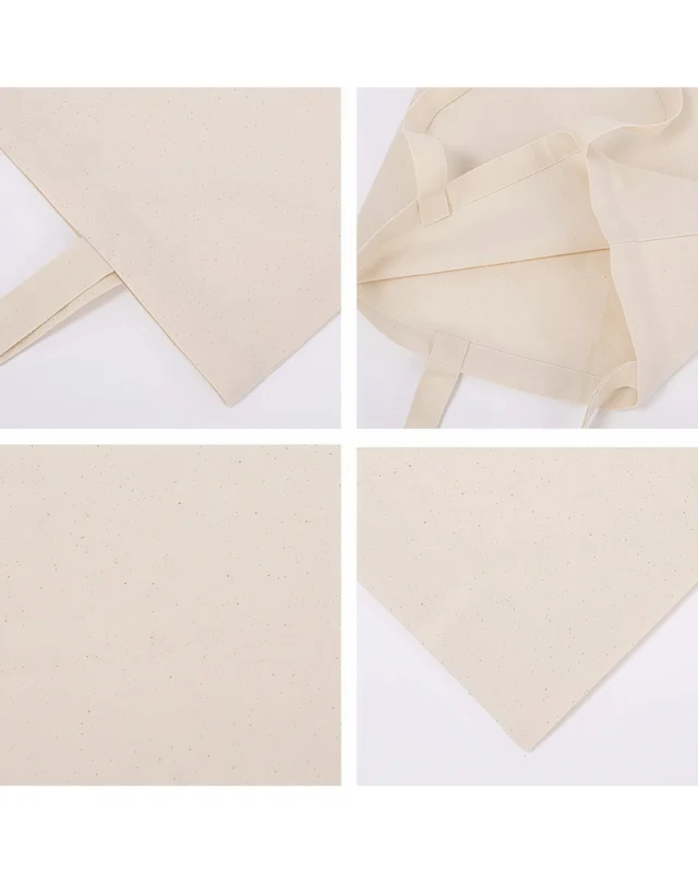 Simple Square Blank Custom Small Cotton Tote Bag for Daily Use
