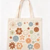 Simple Square Blank Custom Small Cotton Tote Bag for Daily Use Main