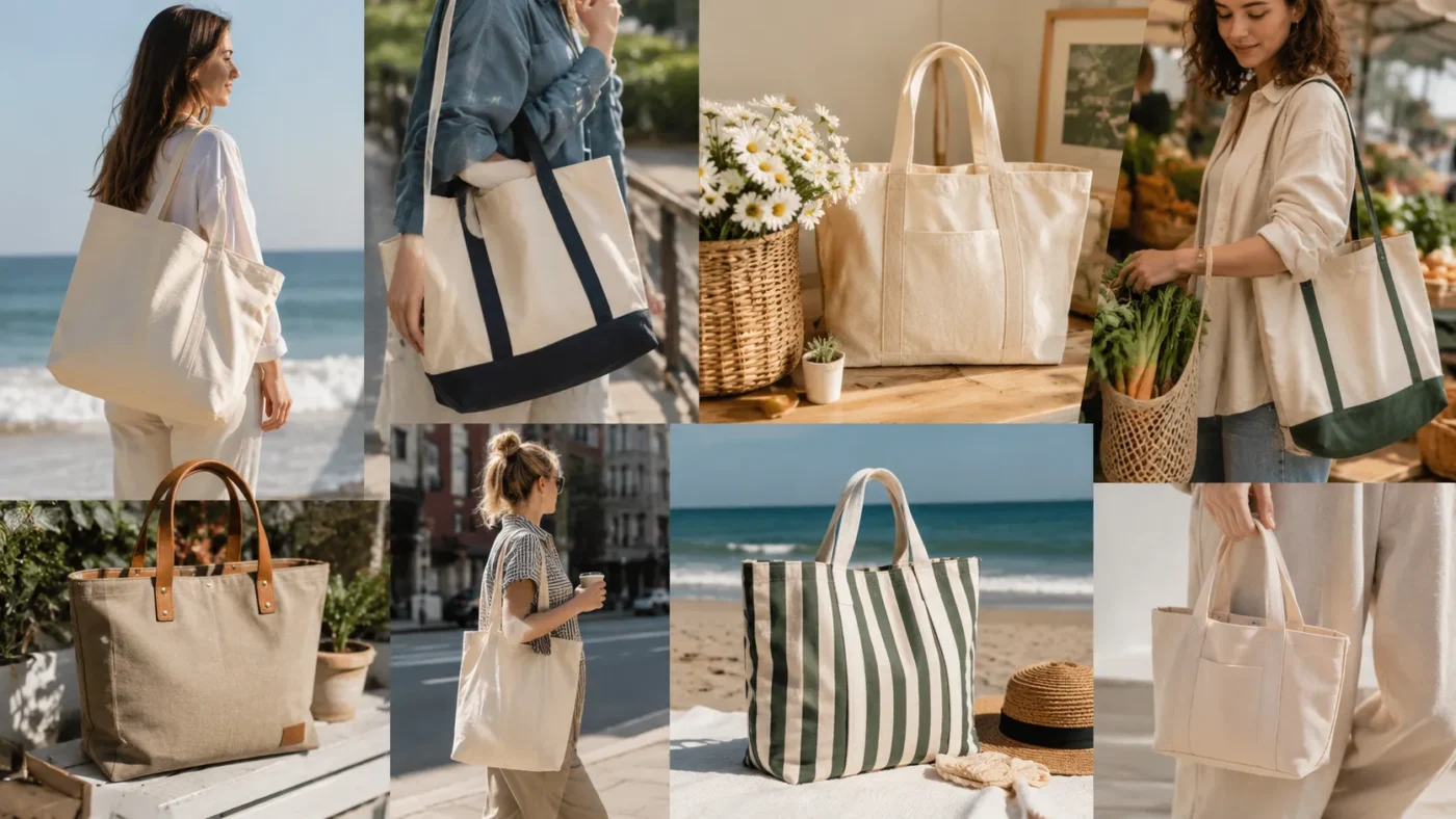 Canvas VS Cotton Tote Bags What’s the Difference and Which One Should You Choose