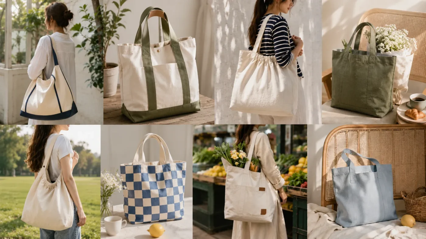 Canvas VS Cotton Tote Bags What’s the Difference and Which One Should You Choose