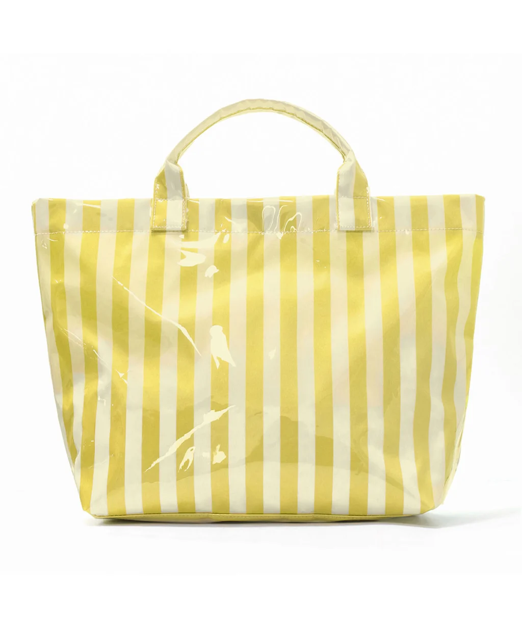 Custom PVC Tote Bag Jelly Striped Design - Image 14