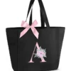 Personalized Initial Tote Bag for Bridesmaid Gift